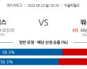 9월22일 03:20 MLB 시카고C 워싱턴 해외야구분석 스포츠분석