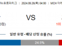 9월26일 UEFA 유로파리그 미트윌란 호펜하임 해외축구분석 스포츠분석