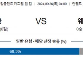 9월26일 잉글랜드 캐피탈원컵 리버풀 웨스트햄 해외축구분석 스포츠분석