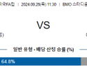 9월26일 미국FA컵 LAFC 캔자스시티 해외축구분석 스포츠분석