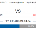 9월27일 UEFA 유로파리그 아약스 베식타시 해외축구분석 스포츠분석