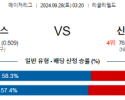 9월28일 03:20 MLB 시카고C 신시내티 해외야구분석 스포츠분석