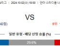 10월2일 J리그 1 세레소 오사카 감바 오사카 아시아축구분석 스포츠분석