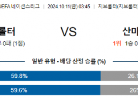 10월11일 UEFA 네이션스리그 지브롤터 산마리노 해외축구분석 스포츠분석