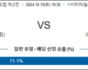 10월15일 월드컵 예선전 일본 호주 해외축구분석 스포츠분석