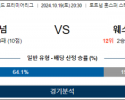 10월19일 EPL 토트넘 웨스트햄 해외축구분석 스포츠분석