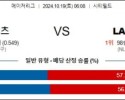 10월 19일 06:08 MLB 뉴욕메츠 LA다저스 해외야구분석 스포츠분석