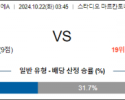 10월22일 세리에 A 베로나 몬차 해외축구분석 스포츠분석