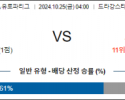 10월25일 UEFA 유로파리그 포르투 호펜하임 해외축구분석 스포츠분석