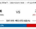 10월 23일 14:00 KBL 부산KCC 고양소노