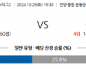 10월29일 K리그2 안양 전남 아시아축구분석 스포츠분석