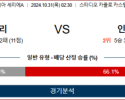 10월31일 세리에A 엠폴리 인터밀란 해외축구분석 스포츠분석