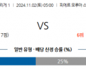 11월2일 리그앙 릴 리옹 해외축구분석 스포츠분석