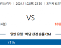 11월2일 분데스리가 프랑크푸르트 보훔 해외축구분석 스포츠분석