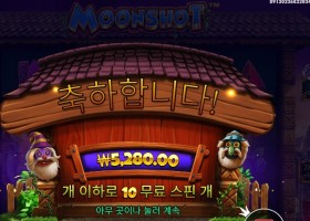 문샷 １０스핀 후기