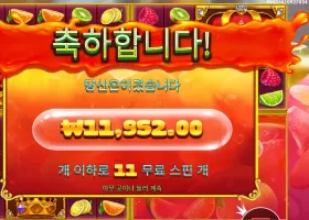 쥬시 후르츠 멀티홀드 11스핀