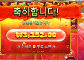 주시 후르츠 멀티홀드 9스핀