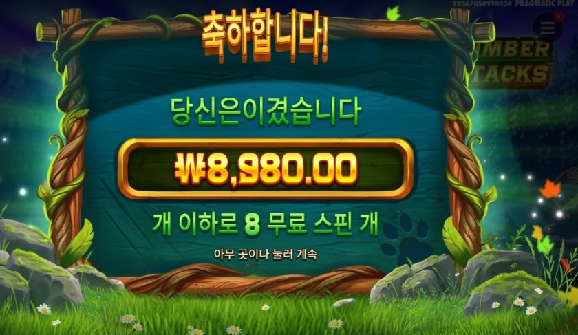 팀버 스택스 24천원 배팅