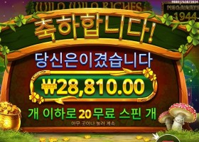 와일드 와일드 리치스 메가웨이즈 144배