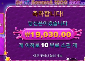 스위트 보난자 １００ 다이스 본전치기