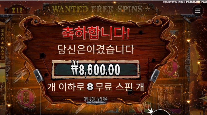 더 와일드 갱 ８스핀