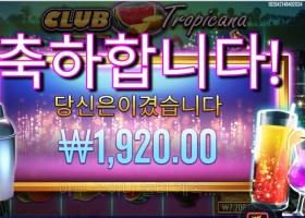 클럽 트로피카나 1900원