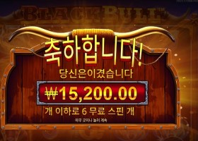 블랙 불 3콩 배팅
