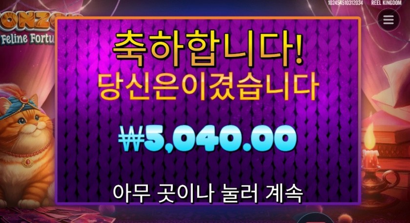 폰조 필라인 포춘스 5천원