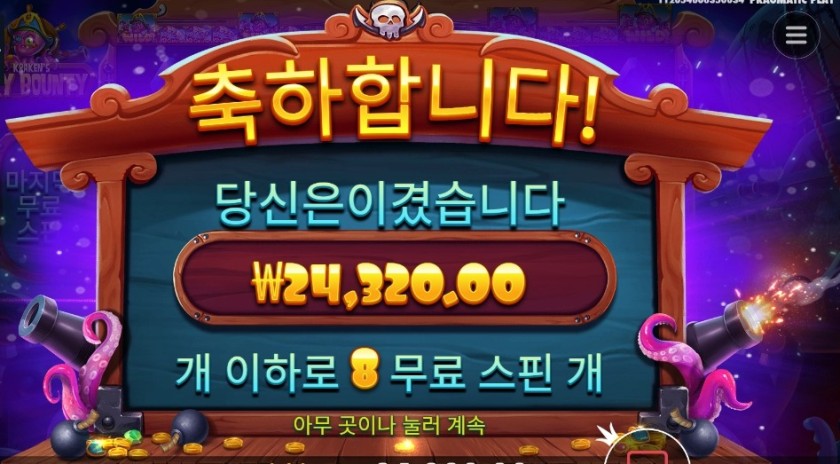 스카이 바운티 24천원