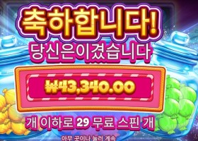 캔디 자 클러스터 29스핀