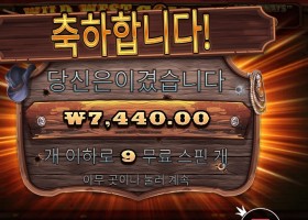 와일드 웨스트 골드 메가웨이즈 ７천원