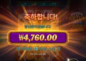 포춘 에이스 슈퍼 스캐터 １０스핀